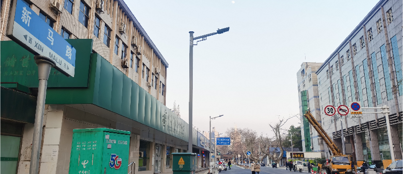 鎮(zhèn)江新馬路智慧路燈照明工程 鎮(zhèn)江新馬路智慧路燈照明工程